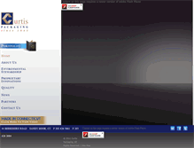 Tablet Screenshot of curtispackaging.com